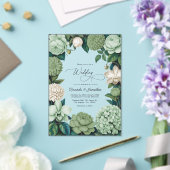 Sage Whisper, Linen Ivory & Olive Mist Wedding Acryleinladungen (In Situ (Hochzeit))