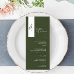 SAGE Whispers Soiree Menükarte<br><div class="desc">Speziell für Sie!</div>
