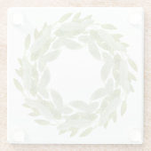SAGE WREATH Glass Drink Untersetzer (Rückseite)