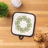 SAGE WREATH Pot Holder Topflappen (Oben Unten)