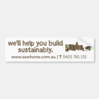 Sägebock-Autoaufkleber Autoaufkleber