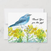 Sagebrush Danke für das Geschenk Bluebird (Vorderseite)