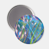 Sagebrush Heiligtum mit Wildgras Magnet (Vorderseite/Rückseite)