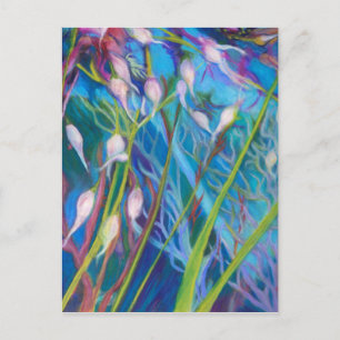 Sagebrush Heiligtum mit Wildgras Postkarte
