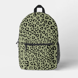 Saged Leopard Bedruckter Rucksack