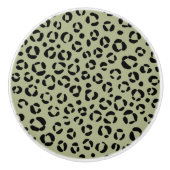 Saged Leopard Keramikknauf (Vorderseite)