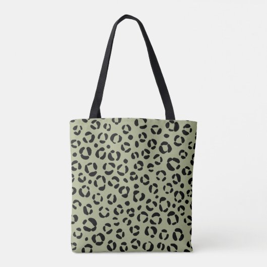 Saged Leopard Tasche (Rückseite)