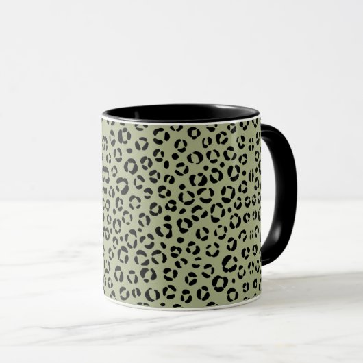 Saged Leopard Tasse (VorderseiteRechts)