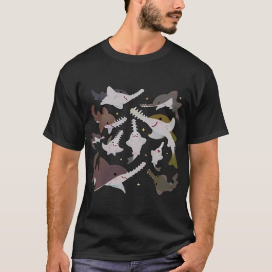 Sägefisch T-Shirt (Vorderseite)