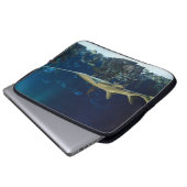 Sägeisch Laptopschutzhülle (Vorne Knopf)