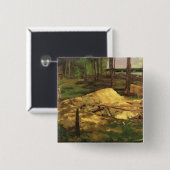 Sägemehl-Grube, 1876 Button (Vorne & Hinten)