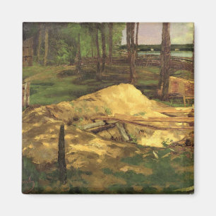 Sägemehl-Grube, 1876 Magnet