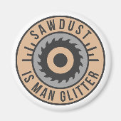 Sägemehl Magnet (Vorne)