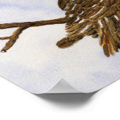 Sägemehl Poster (Ecke)