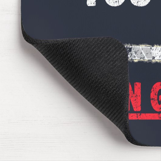 Sägemehl Sie Gemein Man Glitzer Lumberjack Mousepad (Ecke)