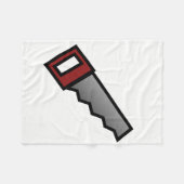 sägen fleecedecke (Vorderseite (Horizontal))