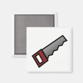 sägen magnet (Vorderseite/Rückseite)