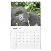 Sagen Sie "AHH"!!! - Afrikanischer Tier-Kalender Kalender (Feb 2027)