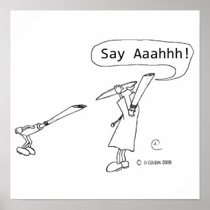 Sagen Sie Ahhh Poster