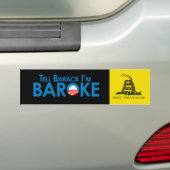 Sagen Sie Barack Im Baroke Autoaufkleber (Auf Auto)