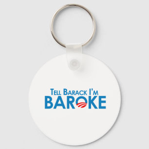 Sagen Sie Barack Im Baroke Schlüsselanhänger