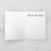 Sagen Sie Black Santa, was Sie zu Weihnachten Gewo (Innenseite)