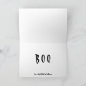 Sagen Sie Boo Karte (Innenseite)