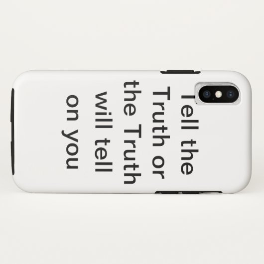 Sagen Sie Case Mate Phone Case, Apple iPhone X, To (Rückseite (Horizontal))