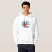 Sagen Sie dem Weihnachtsmann, dass das Sweatshirt (Vorne ganz)