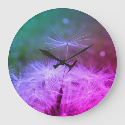 Sagen Sie der Zeit mit einer Dandilion Uhr (Vorderseite)