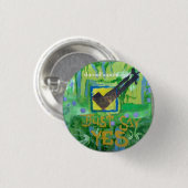 sagen Sie einfach ja Button (Vorne & Hinten)