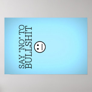 Sagen Sie einfach nein Poster