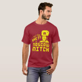 Sagen Sie einfach neit Moskau Mitch T-Shirt (Vorne ganz)