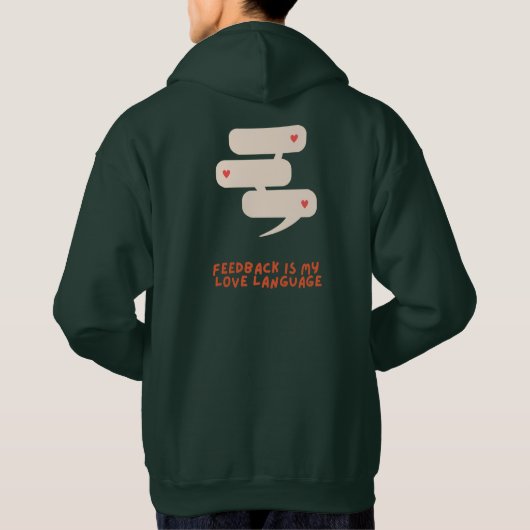 sagen Sie es früher - Sweatshirt (Rückseite)