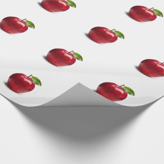 SAGEN Sie ES MIT APFEL-Packpapier Geschenkpapier (Ecke)