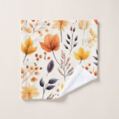 Sagen Sie es mit Herbstlaub 2 - Badhandtuch Set (Waschlappen)