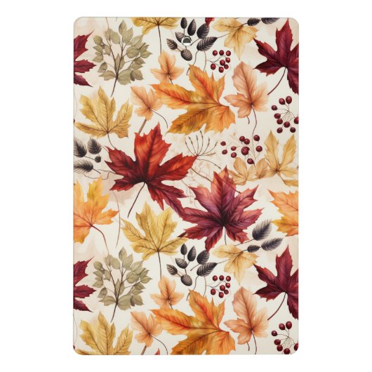 Sagen Sie es mit Herbstlauben 3 - Mini Klemmbrett (Rückseite)