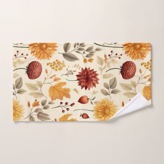 Sagen Sie es mit Herbstlauben - Badhandtuch Set (Handtuch)