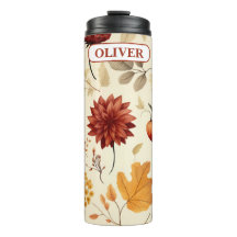 Sagen Sie es mit Herbstlauben - Thermal Tumbler