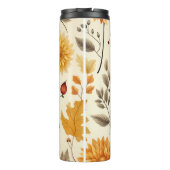 Sagen Sie es mit Herbstlauben - Thermal Tumbler Thermosbecher (Rückseite)