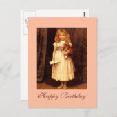 Sagen Sie es mit Rose Postkarte (Vorne/Hinten)