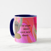 Sagen Sie es mit Words-Tasse Tasse (Vorderseite Links)