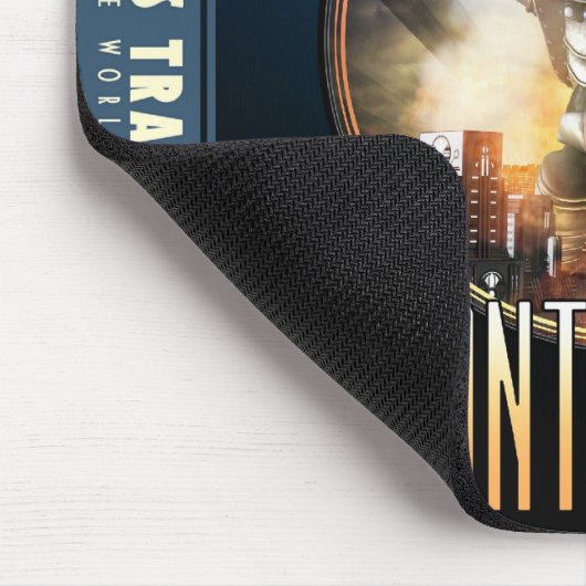 "Sagen Sie es zu meinem riesigen Roboter" Mousepad (Ecke)