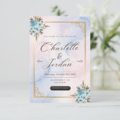 Sagen Sie "I Do" zur perfekten Hochzeitskarte Einladung (Stehend Vorderseite)