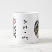 Sagen Sie "I Liebe You" mit Personalisiertem Valen Jumbo-Tasse (Vorderseite)