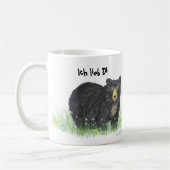 Sagen Sie, ich Liebe Sie in deutscher Bärensprache Kaffeetasse (Links)