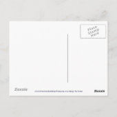 Sagen Sie ihnen, dass Sie sie Liebe rosa Herz Abst Postkarte (Rückseite)