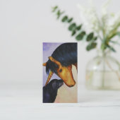 Sagen Sie Ihnen geheimen Visitenkarten Visitenkarte (Stehend Vorderseite)