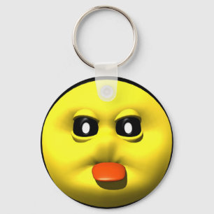 Sagen Sie ihnen, was Sie denken Schlüsselanhänger