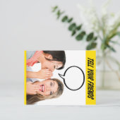 Sagen Sie Ihren Freunden - Postkarte (Stehend Vorderseite)
